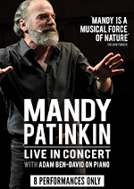 Mandy Patinkin Live in Concert - London (Publicist)